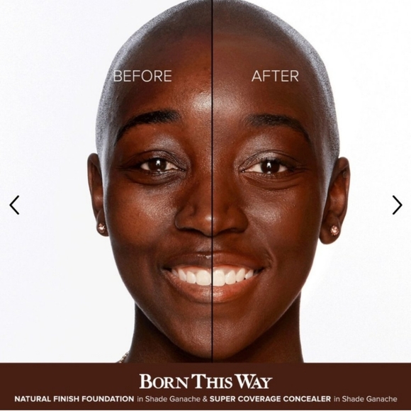 GANACHE Too Faced Matte Born This Way Foundation NIB - Picture 3 of 5